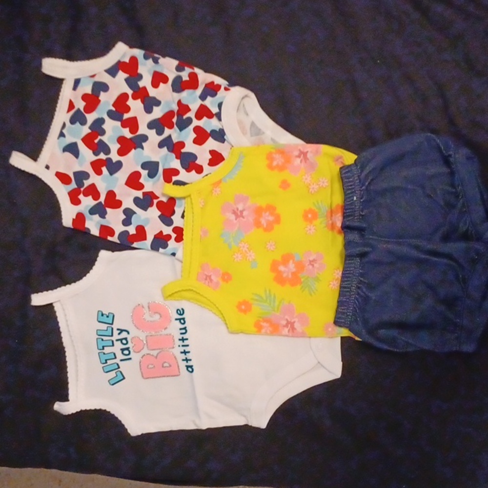 *Baby Girl Summer Bundle* NWOT 0-3 months